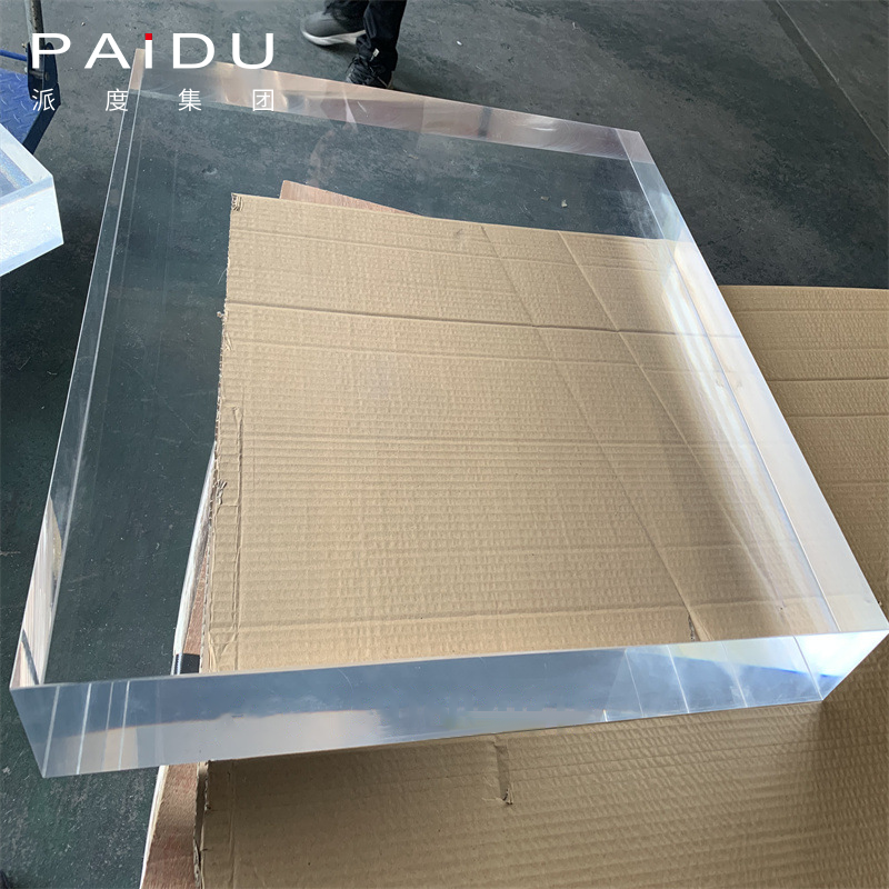 Paidu Group manufacturer A grade clear color glitter 4*8ft 4*6ft bulk wholesale cast acrylic sheet for advertising board