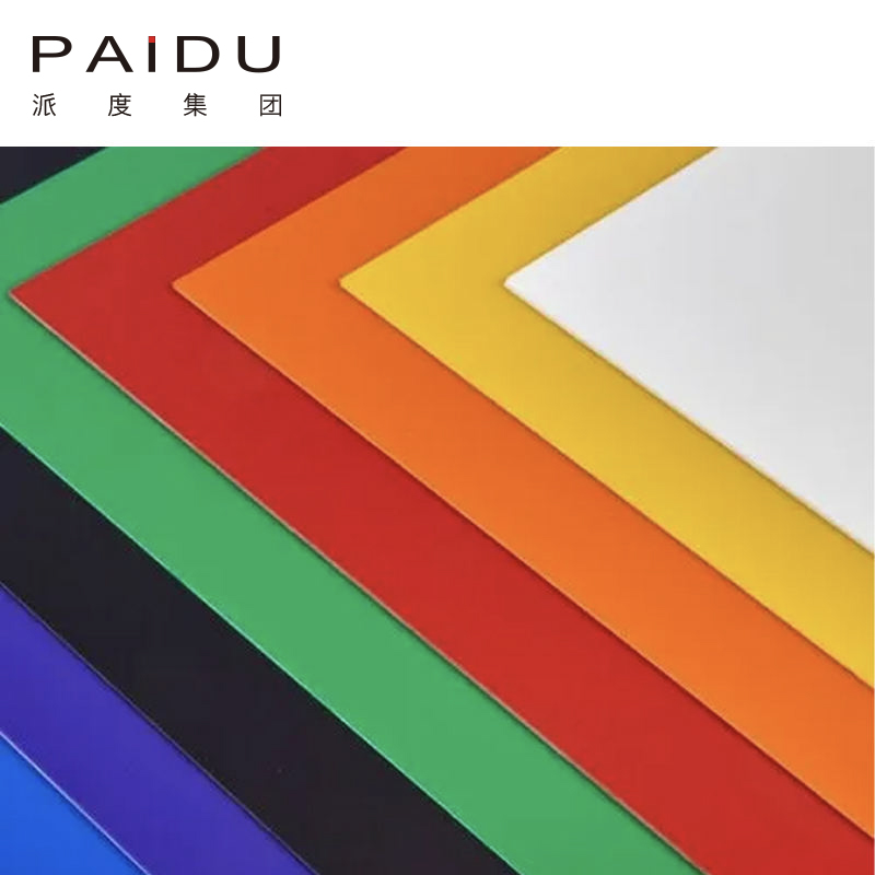 PAIDU GROUP Customized Glossy Composite Thermoforming A4 Size 4mm Rigid Hips Plastic Sheet