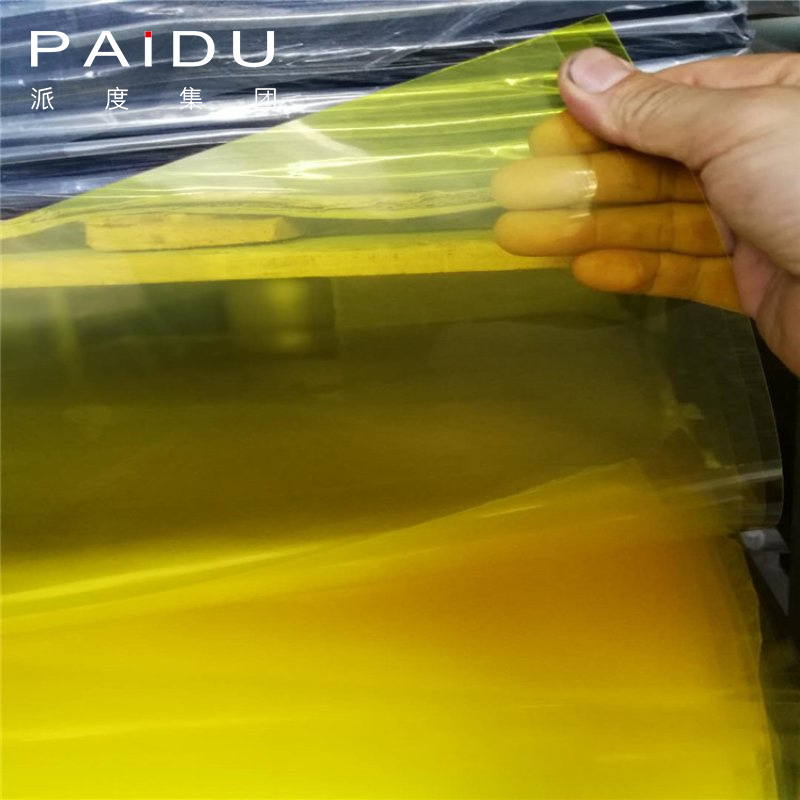 Paidu Group 0.3mm A4 PP Binding Cover Clear Frost PP Plastic Sheet