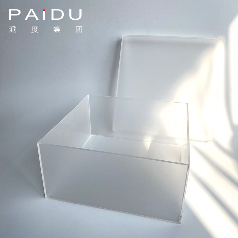 Paidu Group pmma pattern large transparent glitter 1220*2440mm uv acrylic sheet