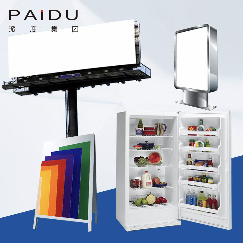 PAIDU GROUP Customized Glossy Composite Thermoforming A4 Size 4mm Rigid Hips Plastic Sheet