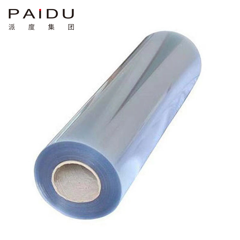 Paidu Group NIce service high quality 70 micron transparent crystal super clear soft pvc film for mattress packing