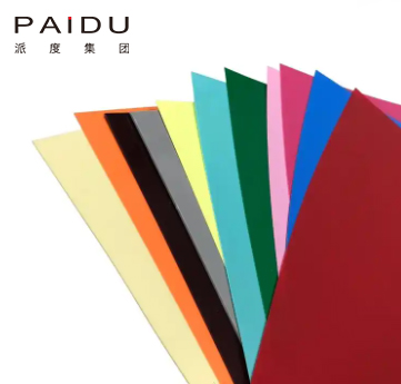 PAIDU GROUP 0.5mm colorful High Impact Polystyrene Sheet HIPS plastic sheet for Thermoforming