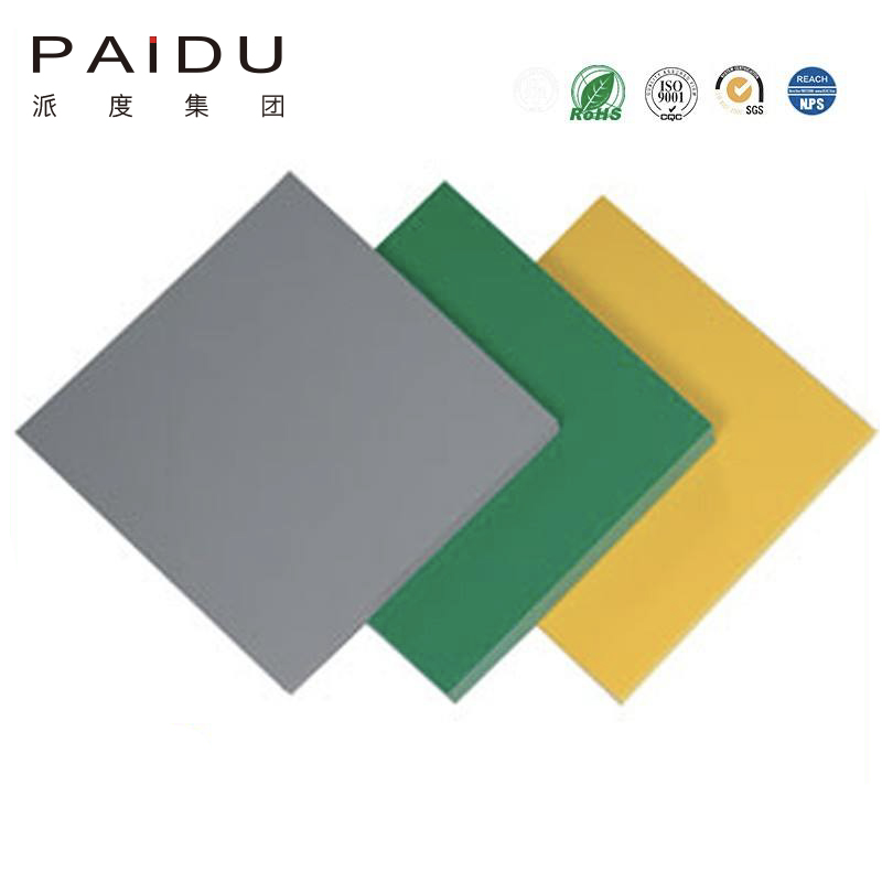 Paidu Group Excellent quality hard plastic black ABS sheet