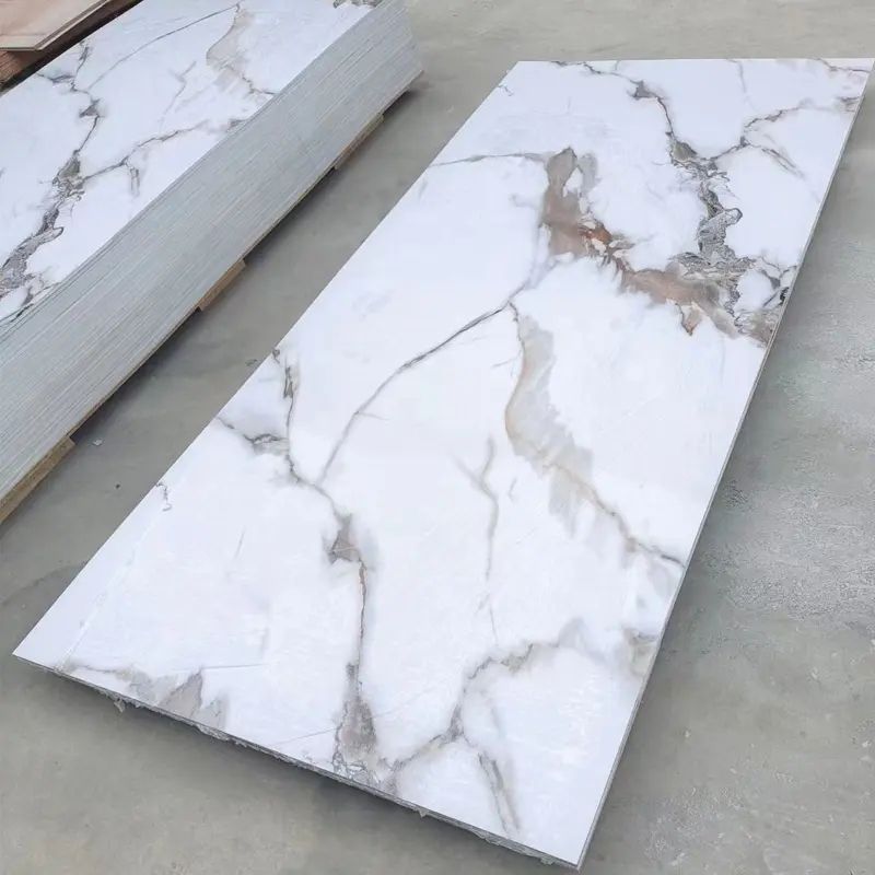 View larger image Add to Compare Share Artificial Marble Plastic Building Decor Uv Marmol Panel Pvc Marble Sheet Manufacturer-Paidu Supplier