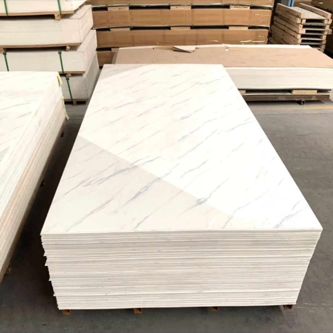 High Glossy Flexible Wall Decoration Board Interior Decorative PVC UV Marble Sheet Board Plastic Sheets Manufacturer-Paidu Supplier