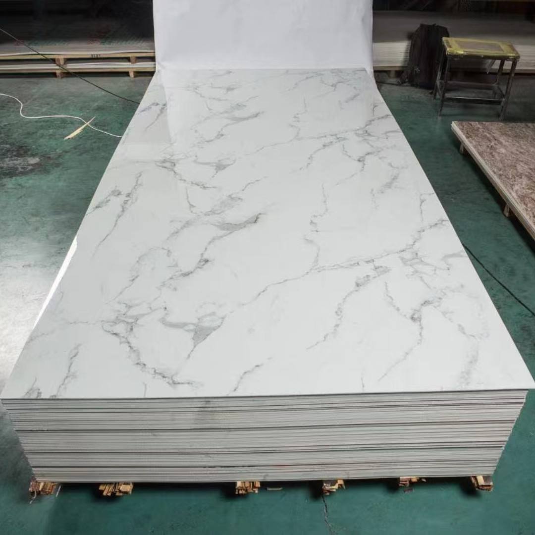 High Glossy Flexible Wall Decoration Board Interior Decorative PVC UV Marble Sheet Board Plastic Sheets Manufacturer-Paidu Supplier